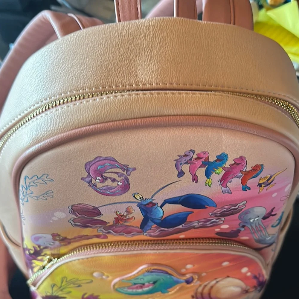 Danielle Nicole Disney Little Mermaid Backpack NWT